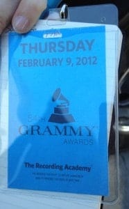 Grammys Pass for Thursday