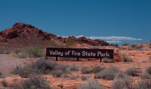 Valley of Fire Entrance
