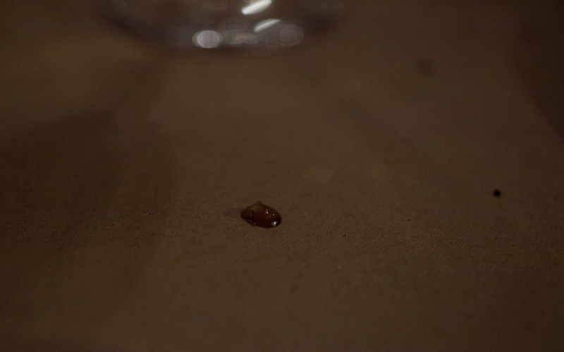 Last drop of pan drippings Last drop of pan drippings