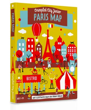 Crumbled City Junior Maps Paris