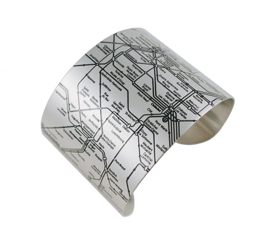 Paris Metro Cuff