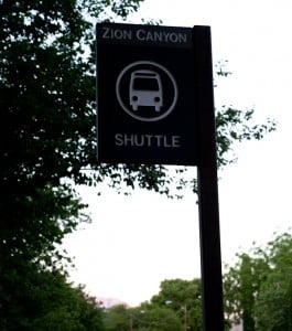 Springdale Zion Shuttle Bus Stop Springdale Zion Shuttle Bus Stop
