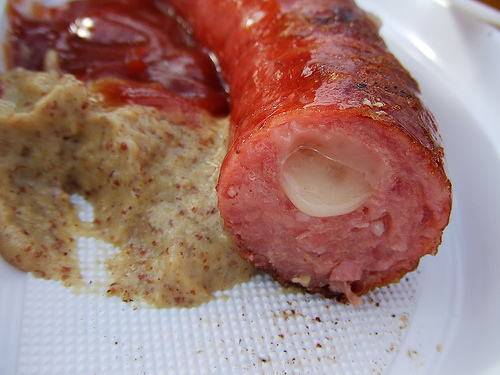 Käsekrainer in Vienna Käsekrainer in Vienna