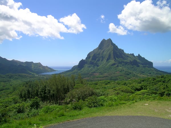 Belvedere Lookout in Moorea Belvedere Lookout in Moorea